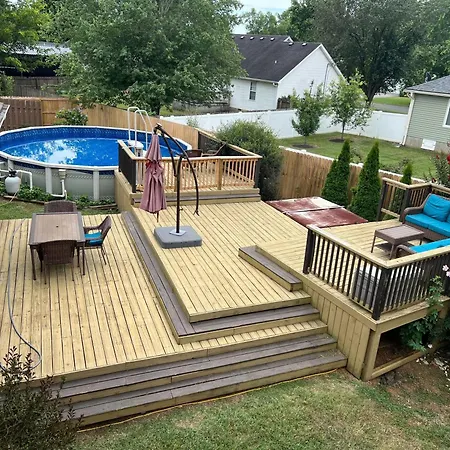 New Listing Murfreesboro Pool Home Sleeps 12
